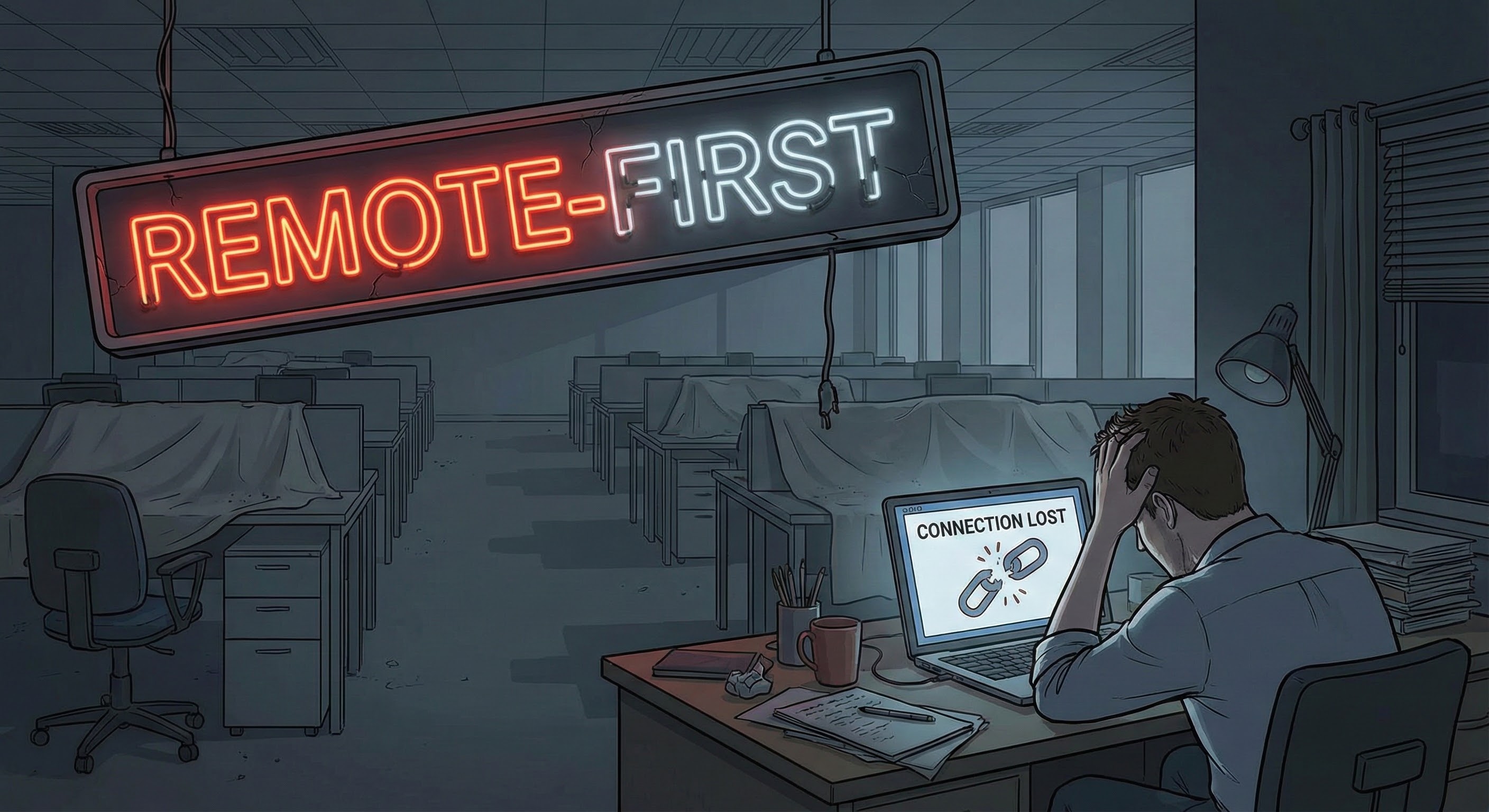 Inside the Collapse of Remote-First Companies