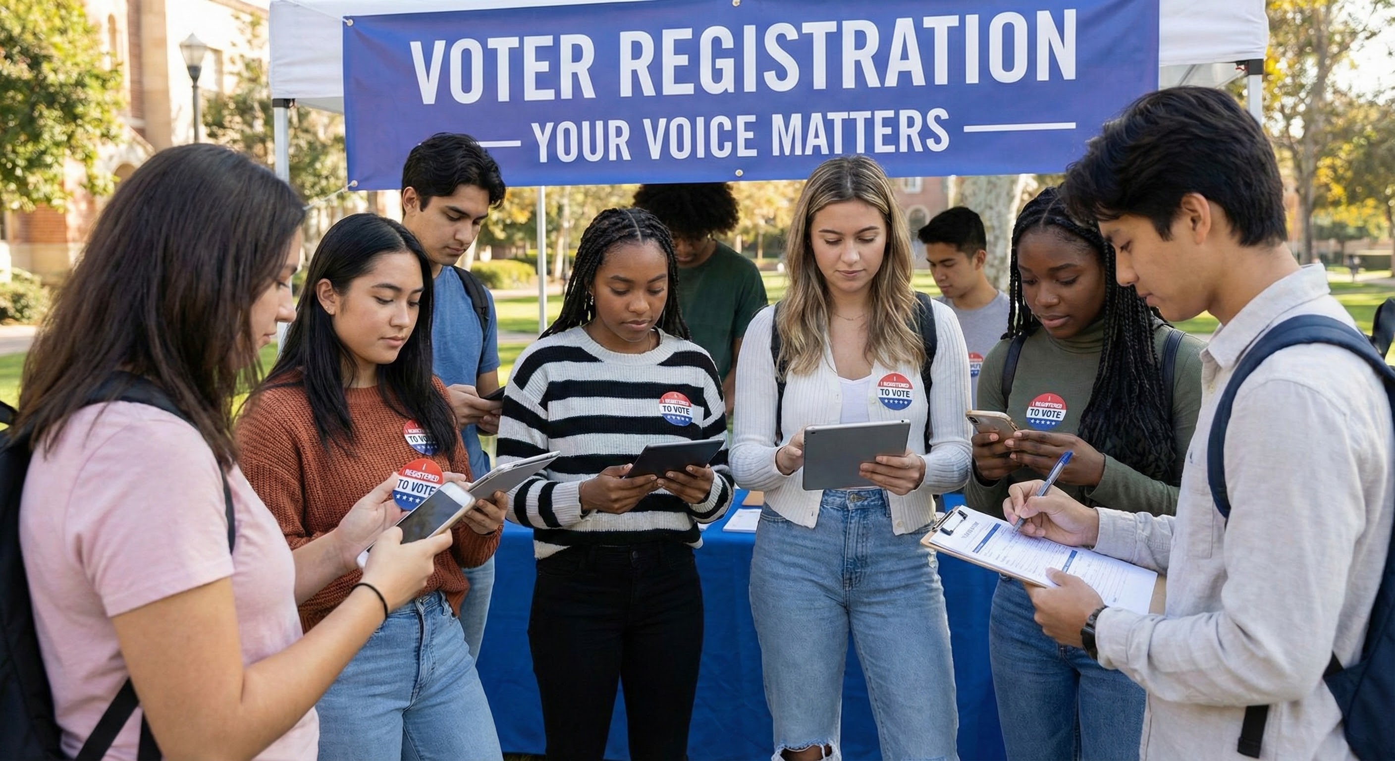Why Young Voters Don't Register (But They Will Vote)