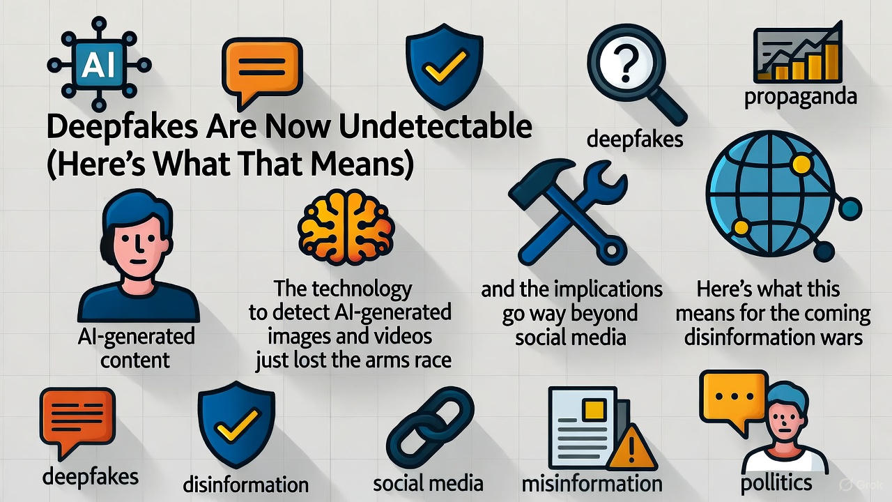 Deepfakes Are Now Undetectable (Here's What That Means)