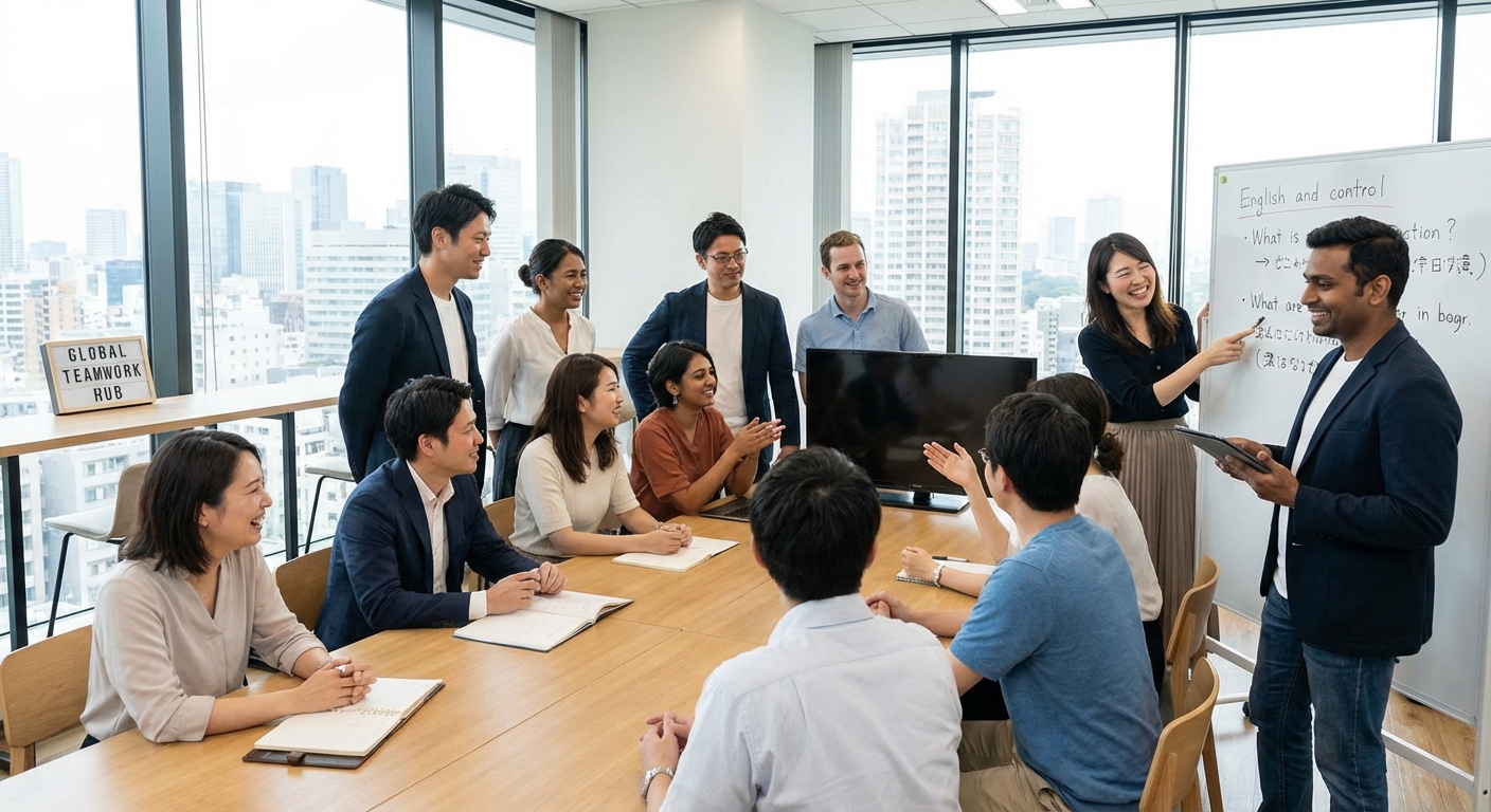 Multi-generational Asian immigrants working in Japanese businesses and schools