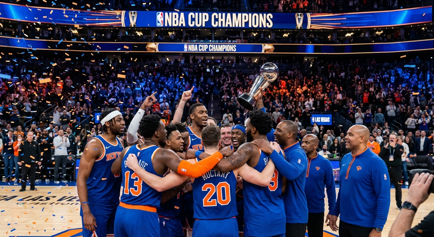 The Knicks Just Won Their First Trophy in 52 Years, and They Did It the Hard Way
