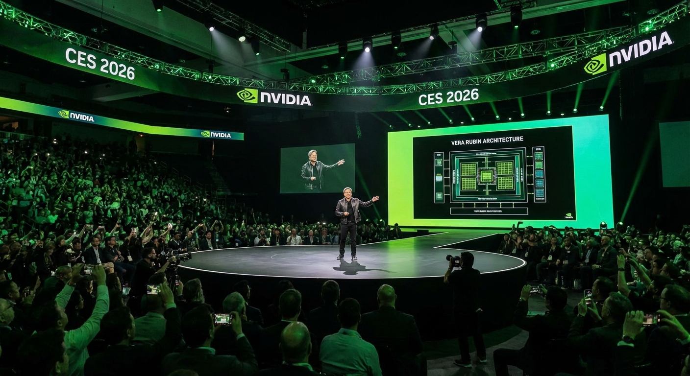 NVIDIA Unveils Vera Rubin: Everything Jensen Huang Announced at CES 2026